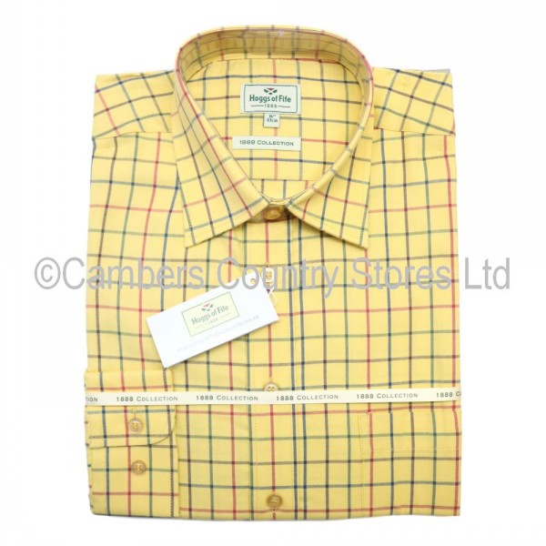 Hoggs Of Fife Governor Premium Tattersall Shirt £33.00 