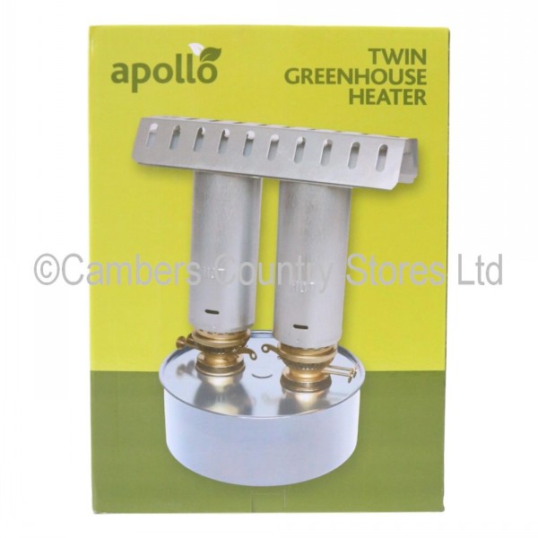 Apollo Greenhouse Heater Paraffin Twin Cambers Country Store