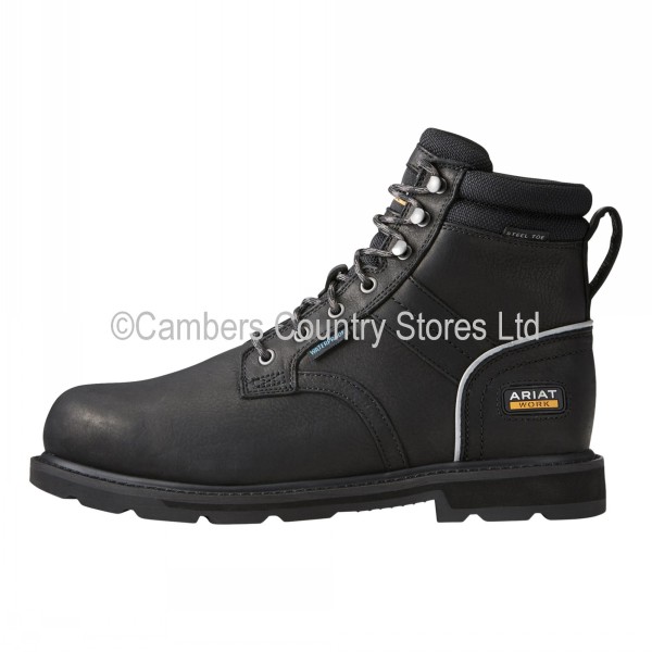 Ariat Mens Groundbreaker 6" Safety Work Boots Cambers Country Store