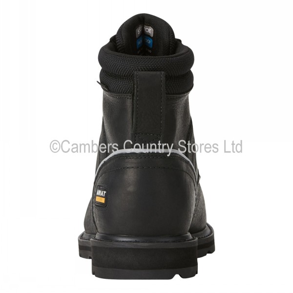 Ariat Mens Groundbreaker 6" Safety Work Boots Cambers Country Store