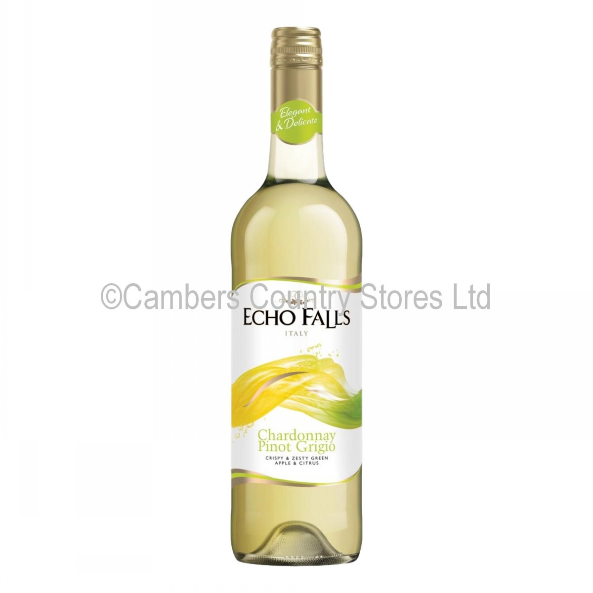 Echo Falls Chardonnay Pinot Grigio Wine 75cl Cambers Country Store