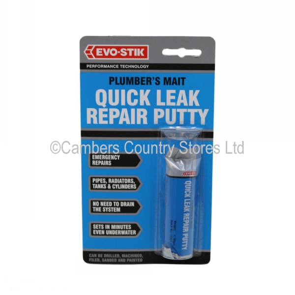 Evo Stik Plumbers Mait Quick Leak Repair Putty 50g Cambers Country Store