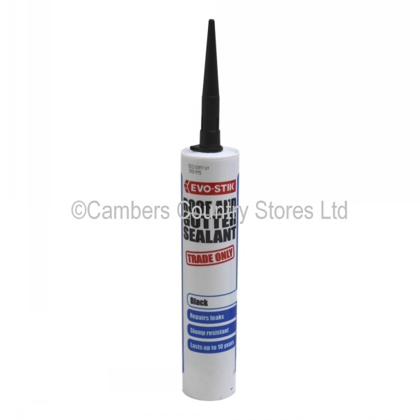 Evo Stik Trade Roof & Gutter Sealant Black Cambers Country Store