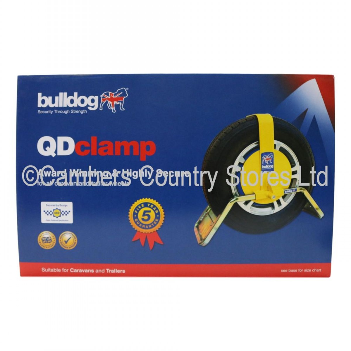 Bulldog QD22 Wheel Clamp Cambers Country Store
