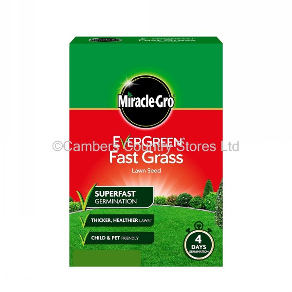 Miracle Gro Fast Grass Lawn Seed 56m2 Cambers Country Store