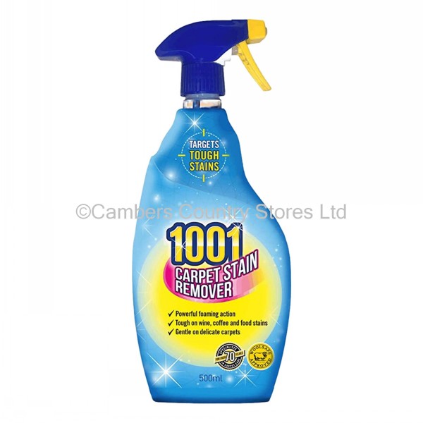 1001 Carpet Stain Remover Spray 500ml Cambers Country Store