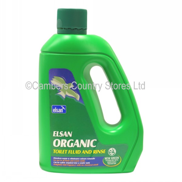 Elsan Organic Toilet Fluid & Rinse 2 Litre Cambers Country Store