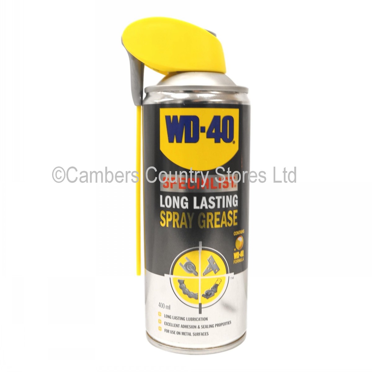 WD40 Long Lasting Spray Grease 400ml Cambers Country Store