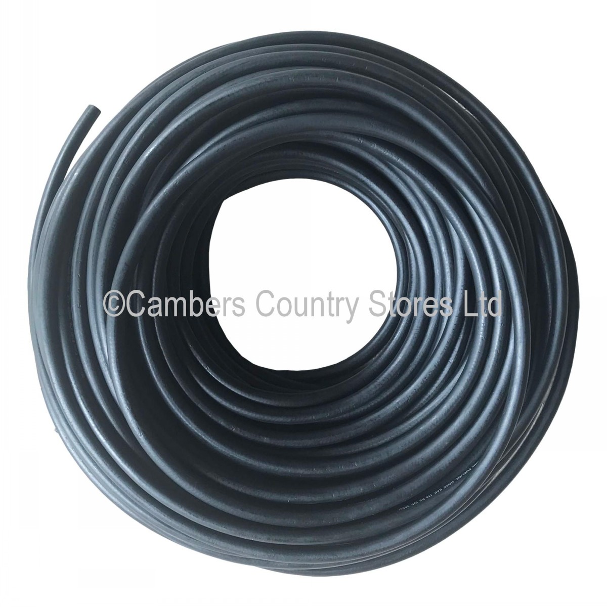 Fuel Pipe Black Rubber 6mm Per Metre Cambers Country Store