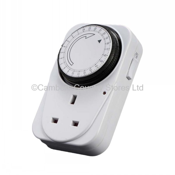 SupaLec Plug In Timer Large 24 Hour Cambers Country Store