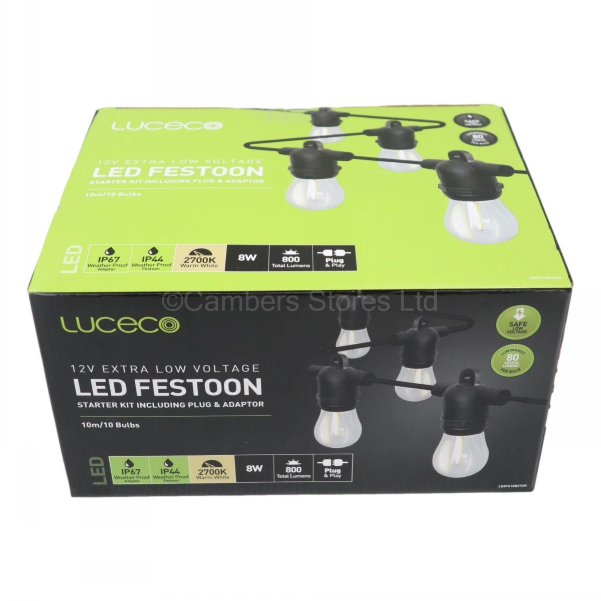 Luceco LED Festoon Light Set Starter Kit Cambers Country Store