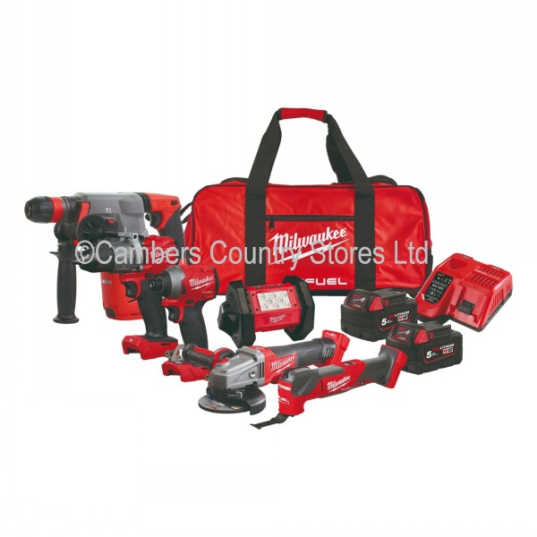Milwaukee Power Tool Set M18FPP612502B Cambers Country Store