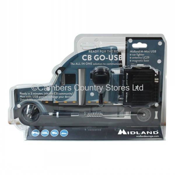 CB Radio Starter Kit Midland CBGO Cambers Country Store