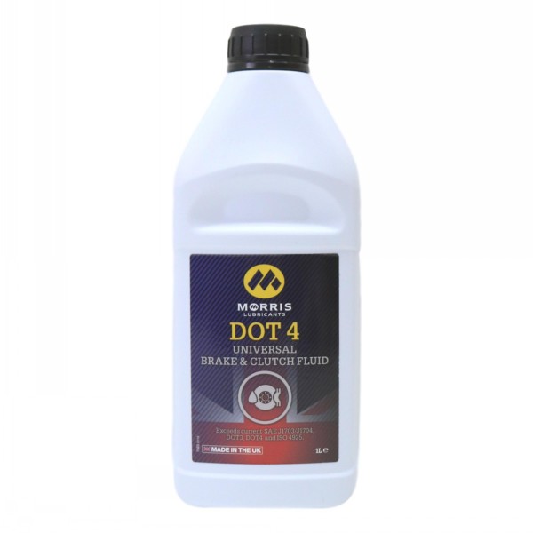 Morris DOT 4 Universal Brake & Clutch Fluid 1 Litre | Cambers Country Store