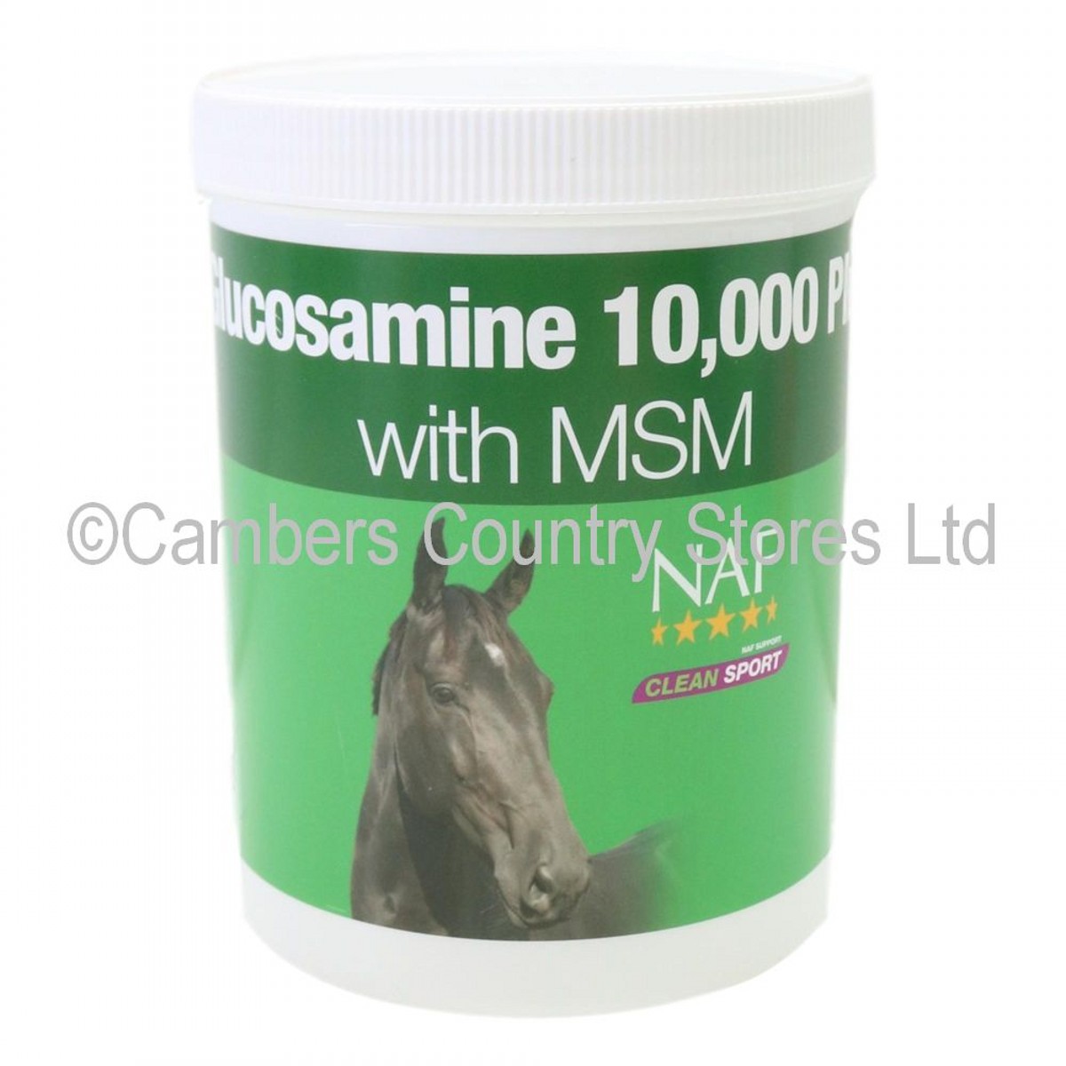 NAF Glucosamine 10 000 Plus With MSM 900g Cambers Country Store