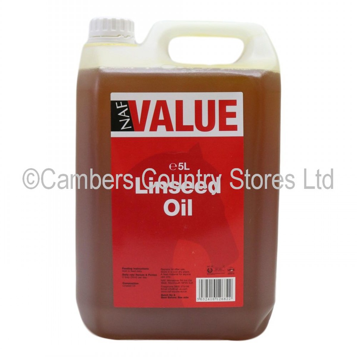 NAF Value Linseed Oil 5 Litres Cambers Country Store