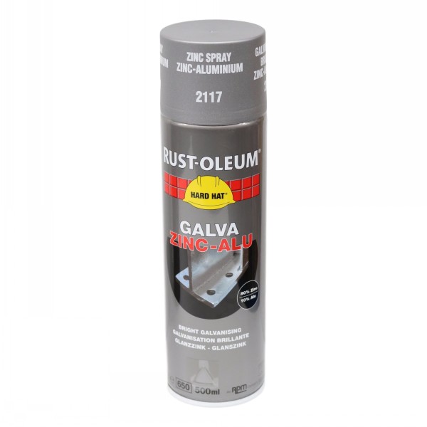 Apprêt Anticorrosion Zinc Résistant à La Chaleur 490°C - Aérosol 400ml - Soudable - Marque AUPROTEC