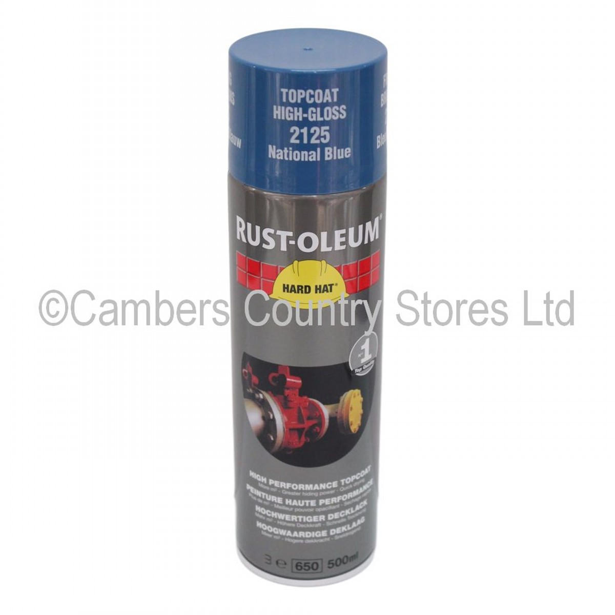 Rustoleum Hard Hat Spray Paint 500ml Cambers Country Store