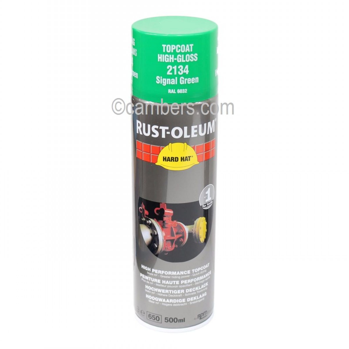 Rustoleum Hard Hat Spray Paint 500ml Cambers Country Store