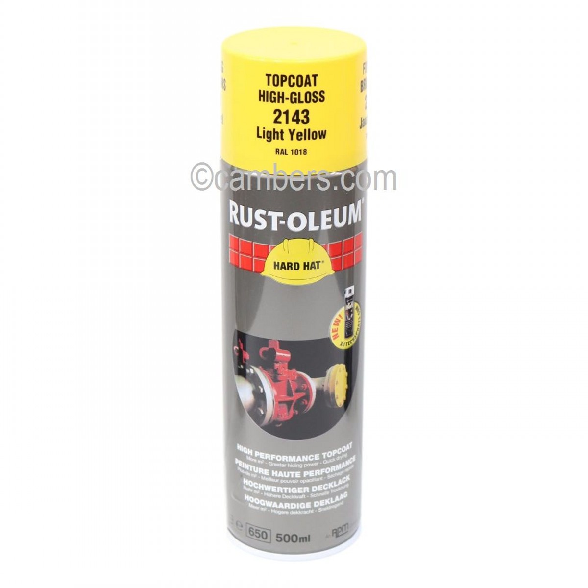 Rustoleum Hard Hat Spray Paint 500ml Cambers Country Store