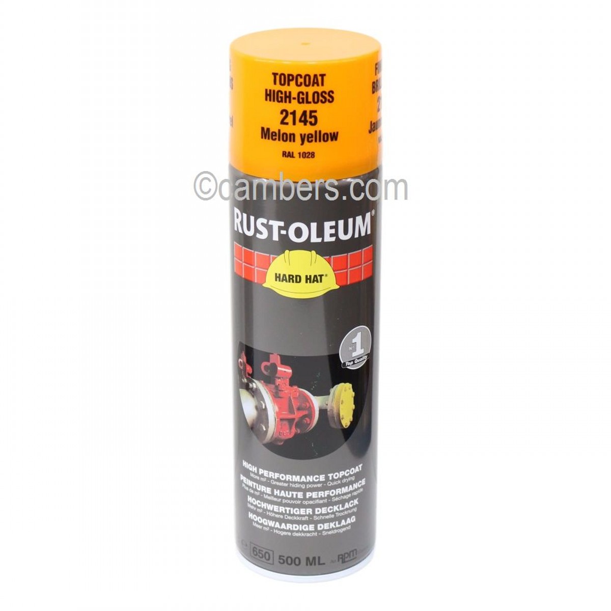 Rustoleum Hard Hat Spray Paint 500ml Cambers Country Store