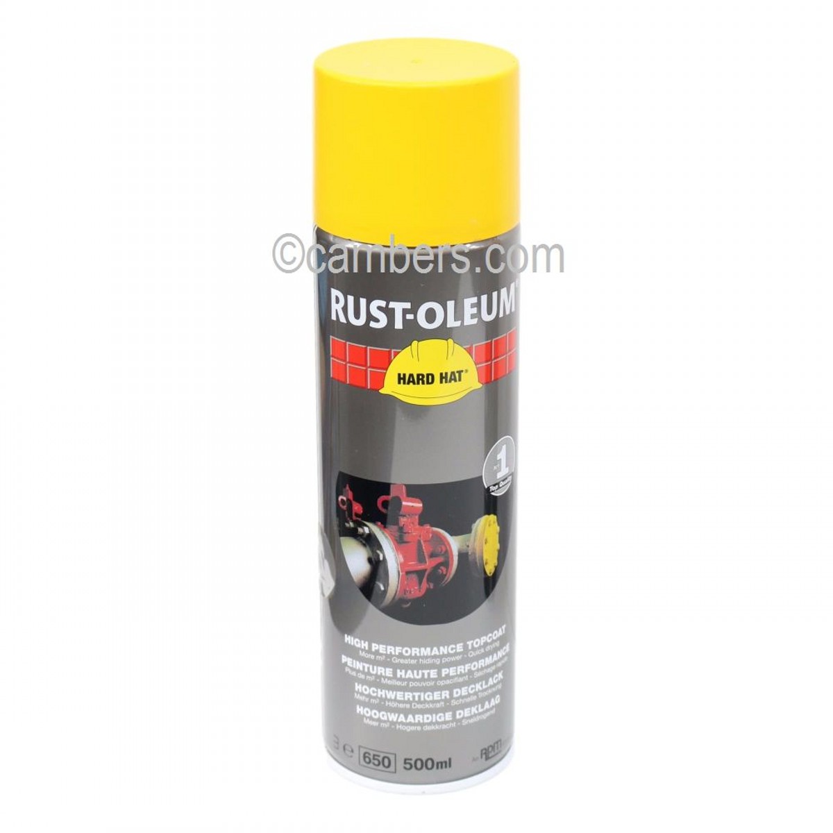 Rustoleum Hard Hat Spray Paint 500ml Cambers Country Store