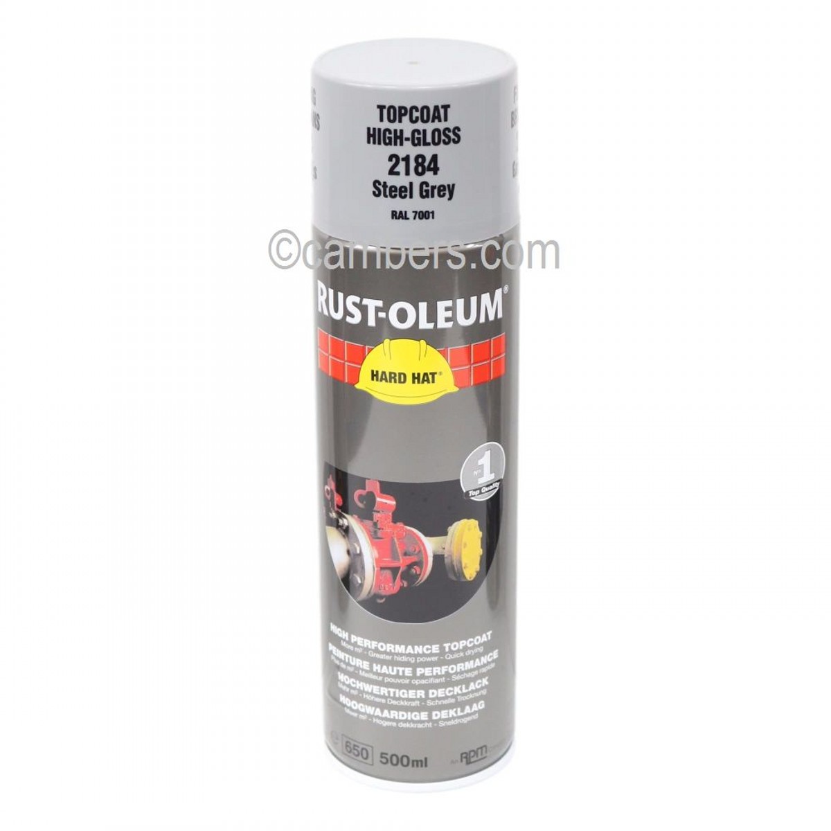 Rustoleum Hard Hat Spray Paint 500ml Cambers Country Store