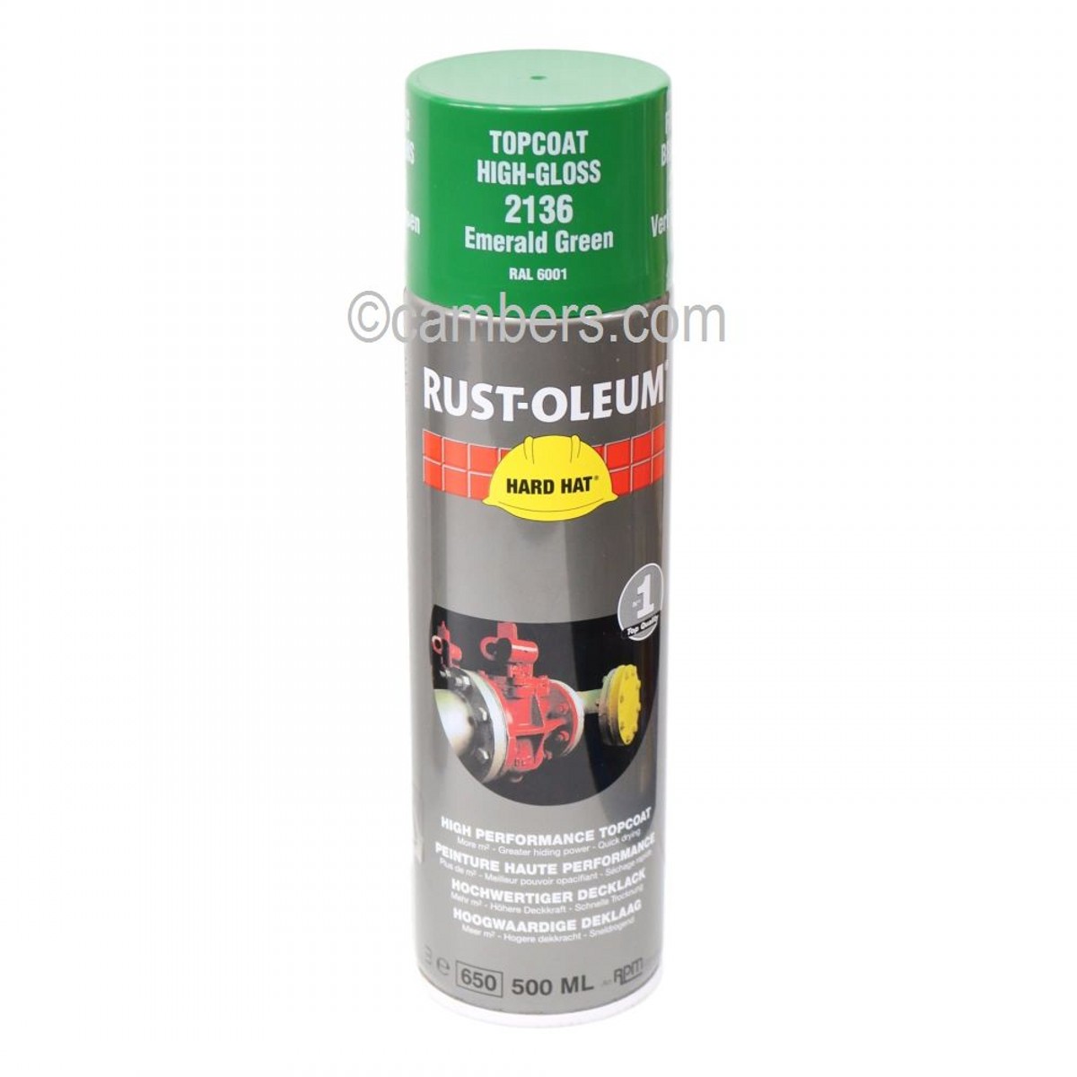 Rustoleum Hard Hat Spray Paint 500ml Cambers Country Store
