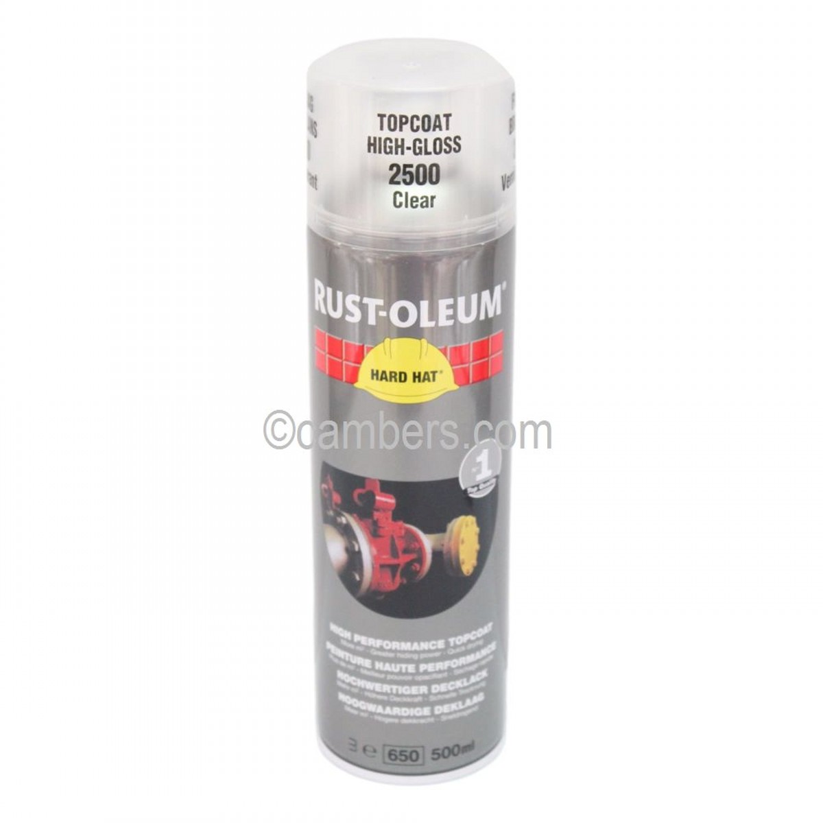 Rustoleum Hard Hat Spray Paint 500ml Cambers Country Store