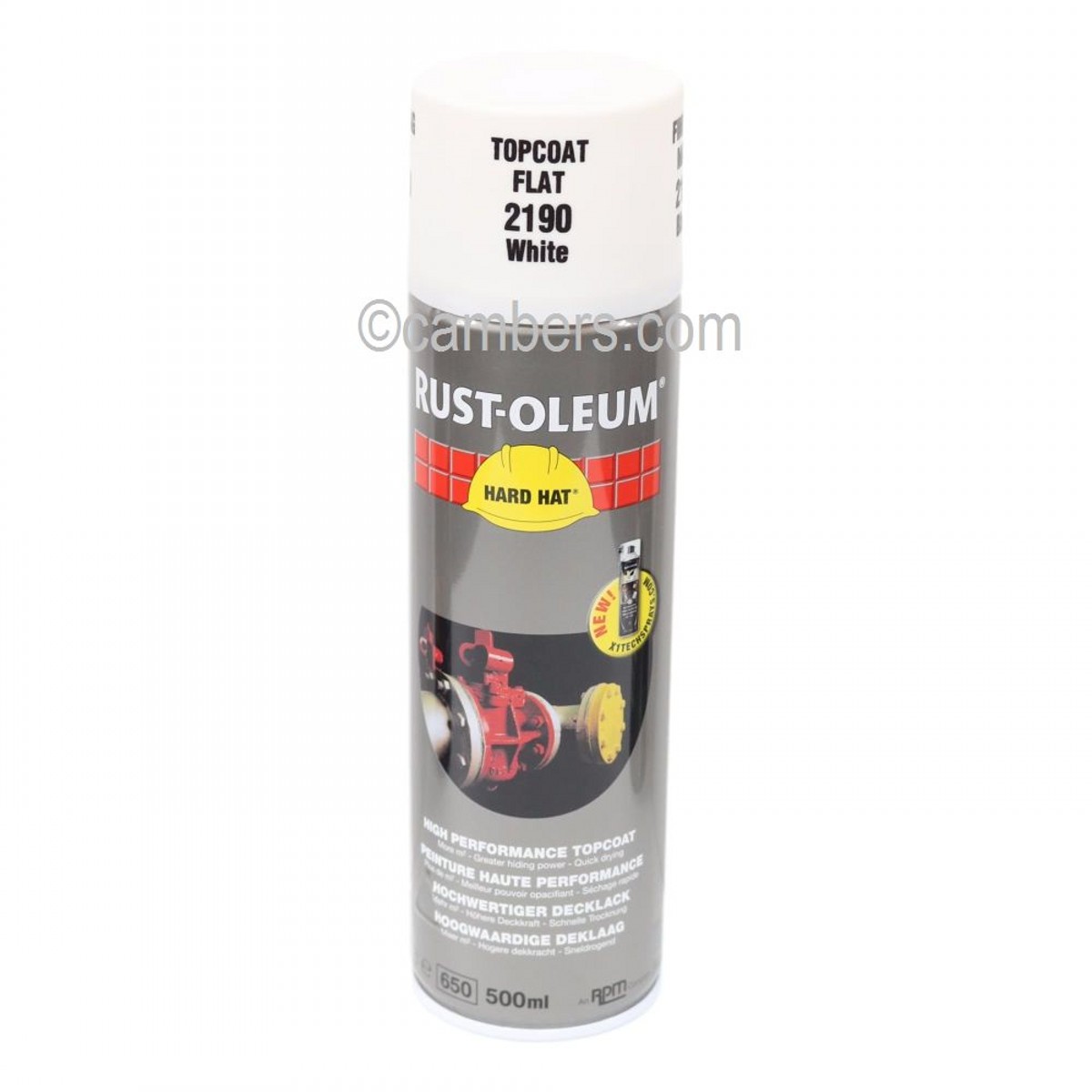 Rustoleum Hard Hat Spray Paint 500ml Cambers Country Store