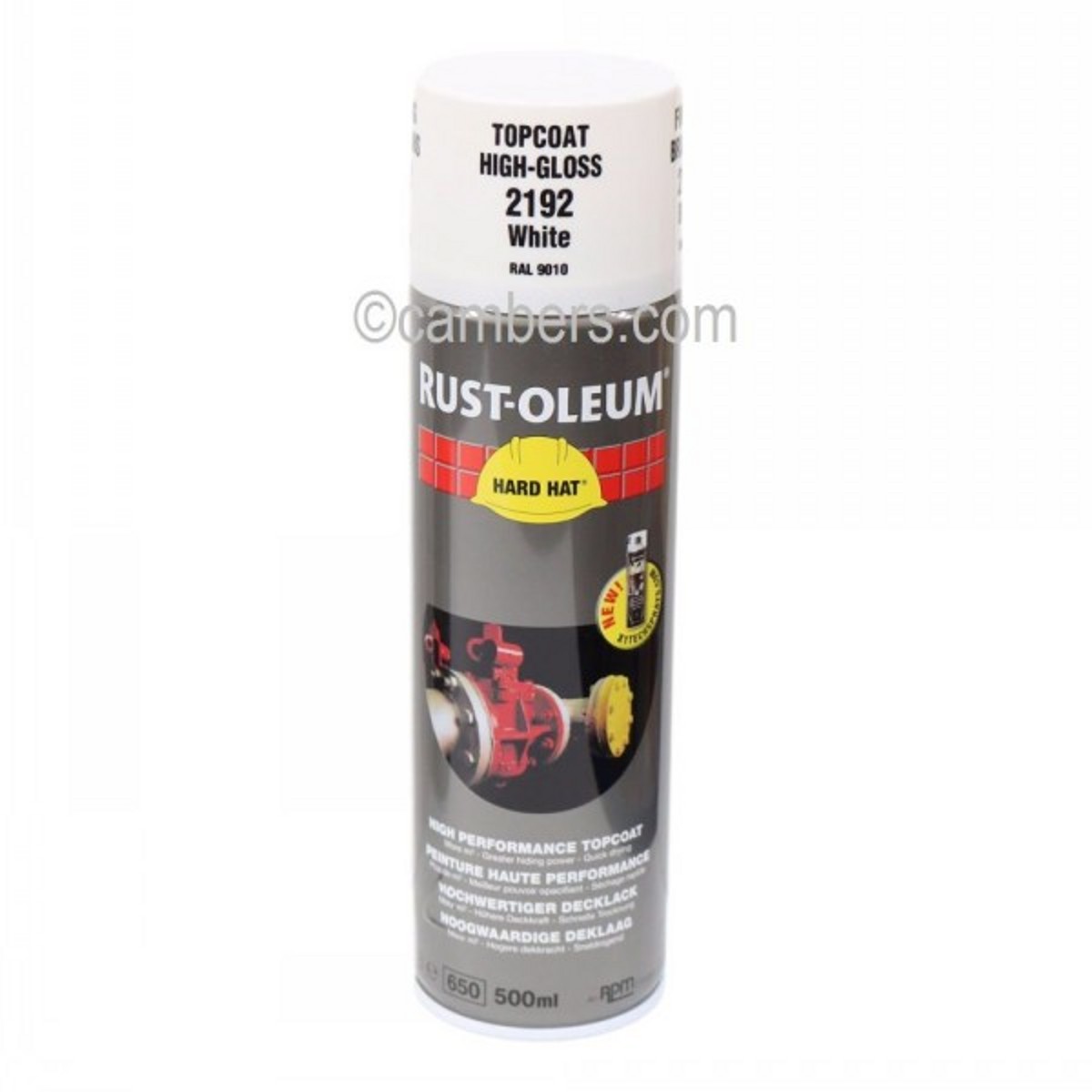 Rustoleum Hard Hat Spray Paint 500ml Cambers Country Store