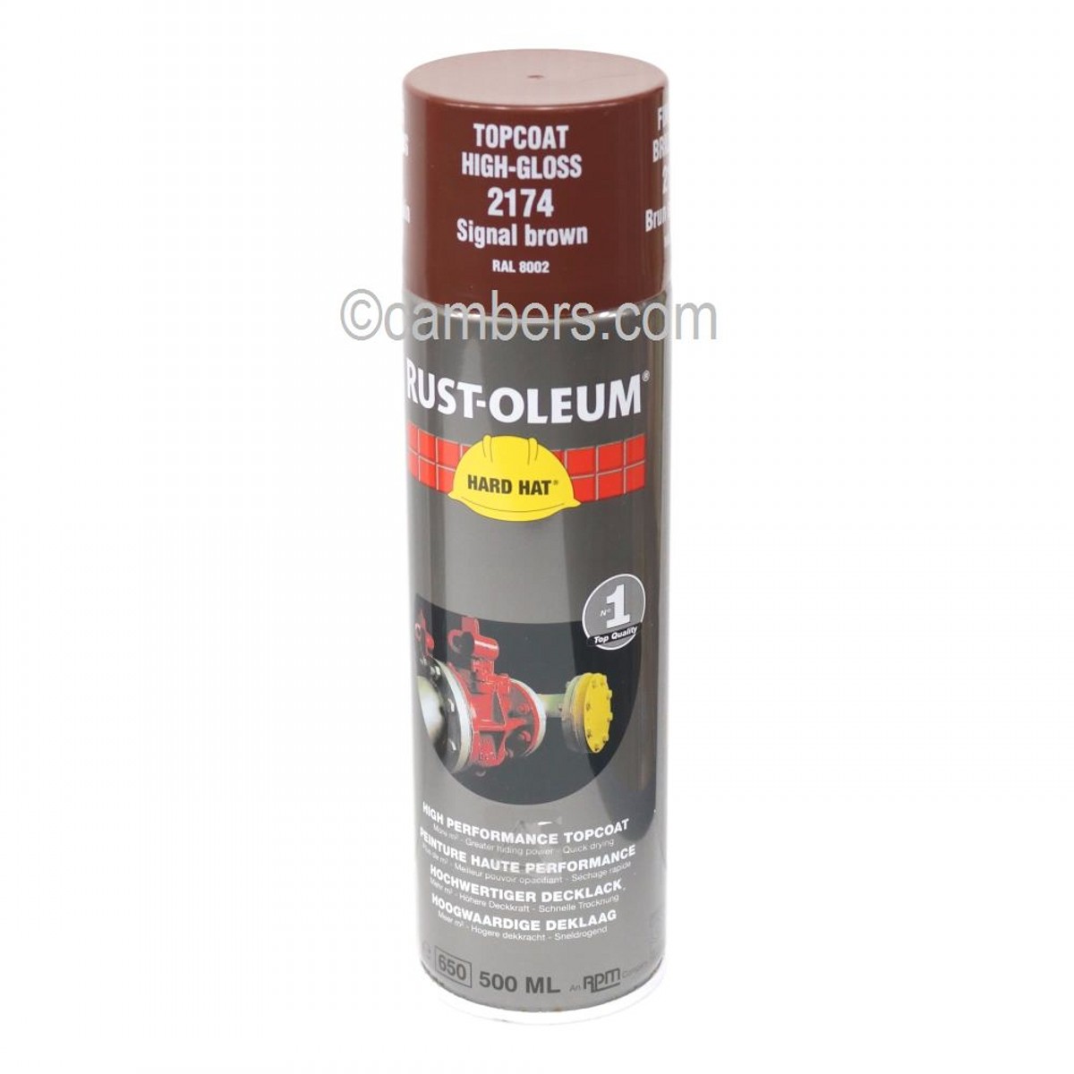 Rustoleum Hard Hat Spray Paint 500ml Cambers Country Store