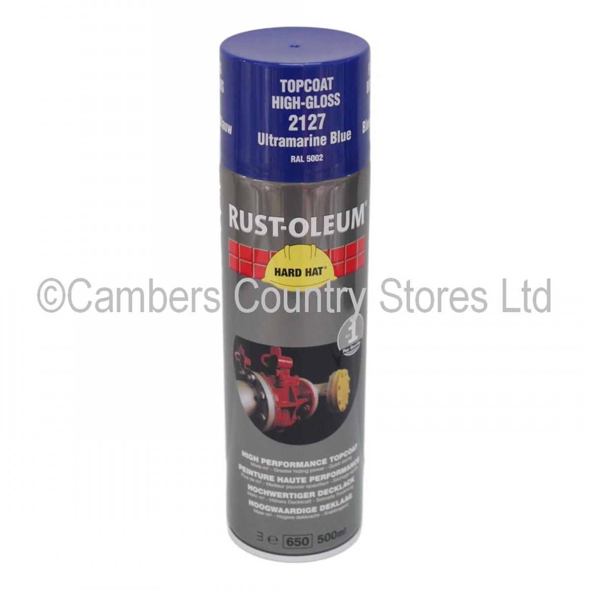 Rustoleum Hard Hat Spray Paint 500ml Cambers Country Store