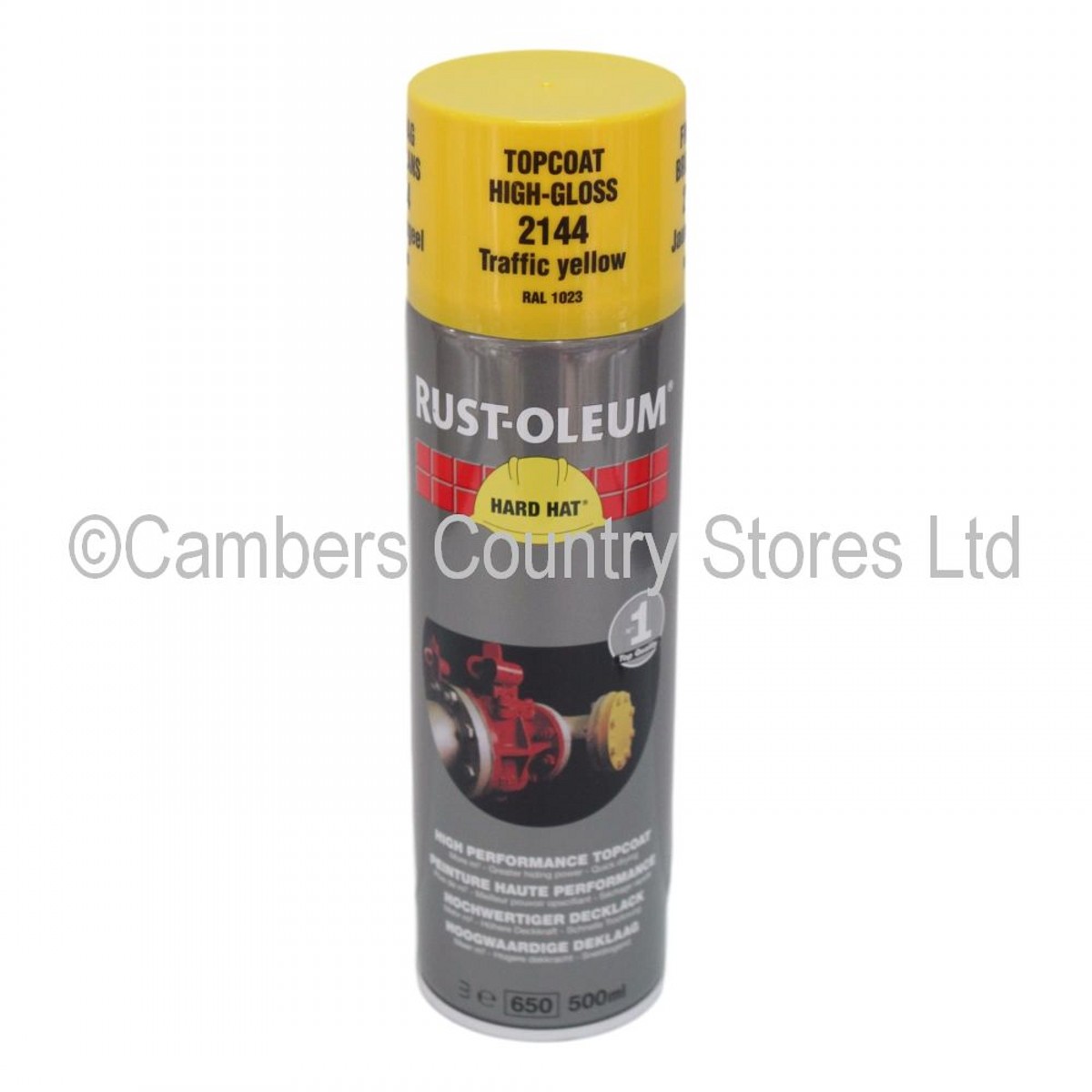 Rustoleum Hard Hat Spray Paint 500ml Cambers Country Store