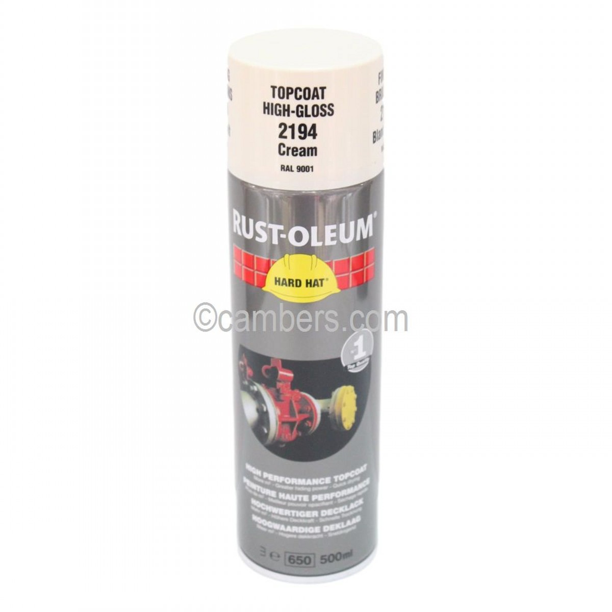 Rustoleum Hard Hat Spray Paint 500ml Cambers Country Store