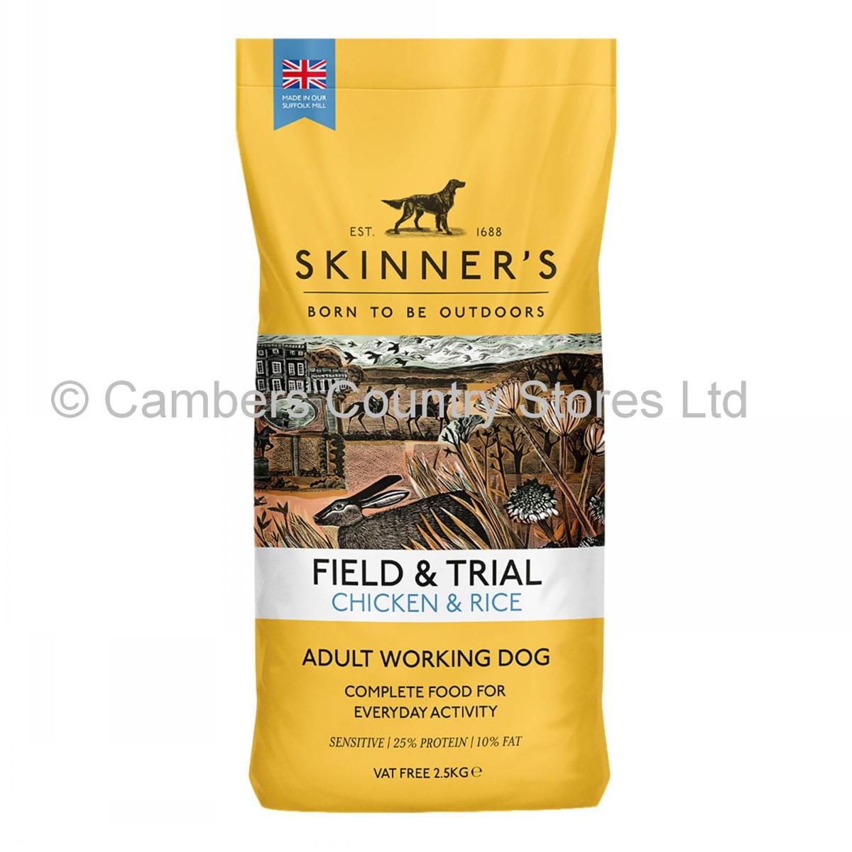 Skinners Field & Trial Chicken & Rice 2.5kg Cambers Country Store