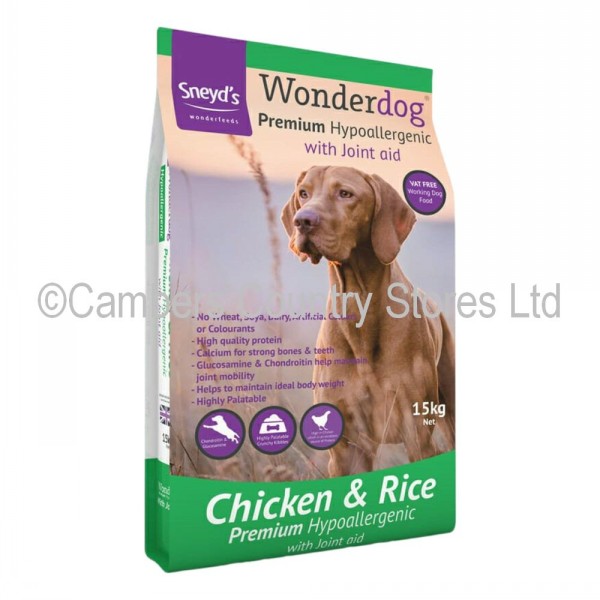 Sneyds Wonderdog Premium 15kg Cambers Country Store