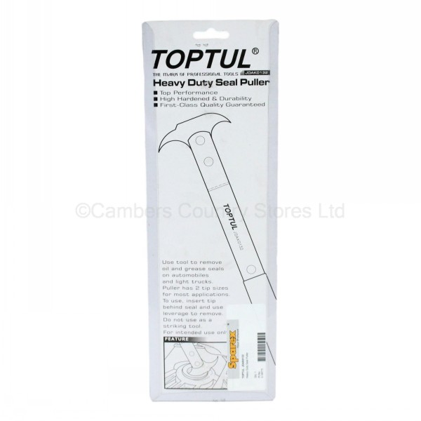 Toptul Heavy Duty Seal Puller Cambers Country Store