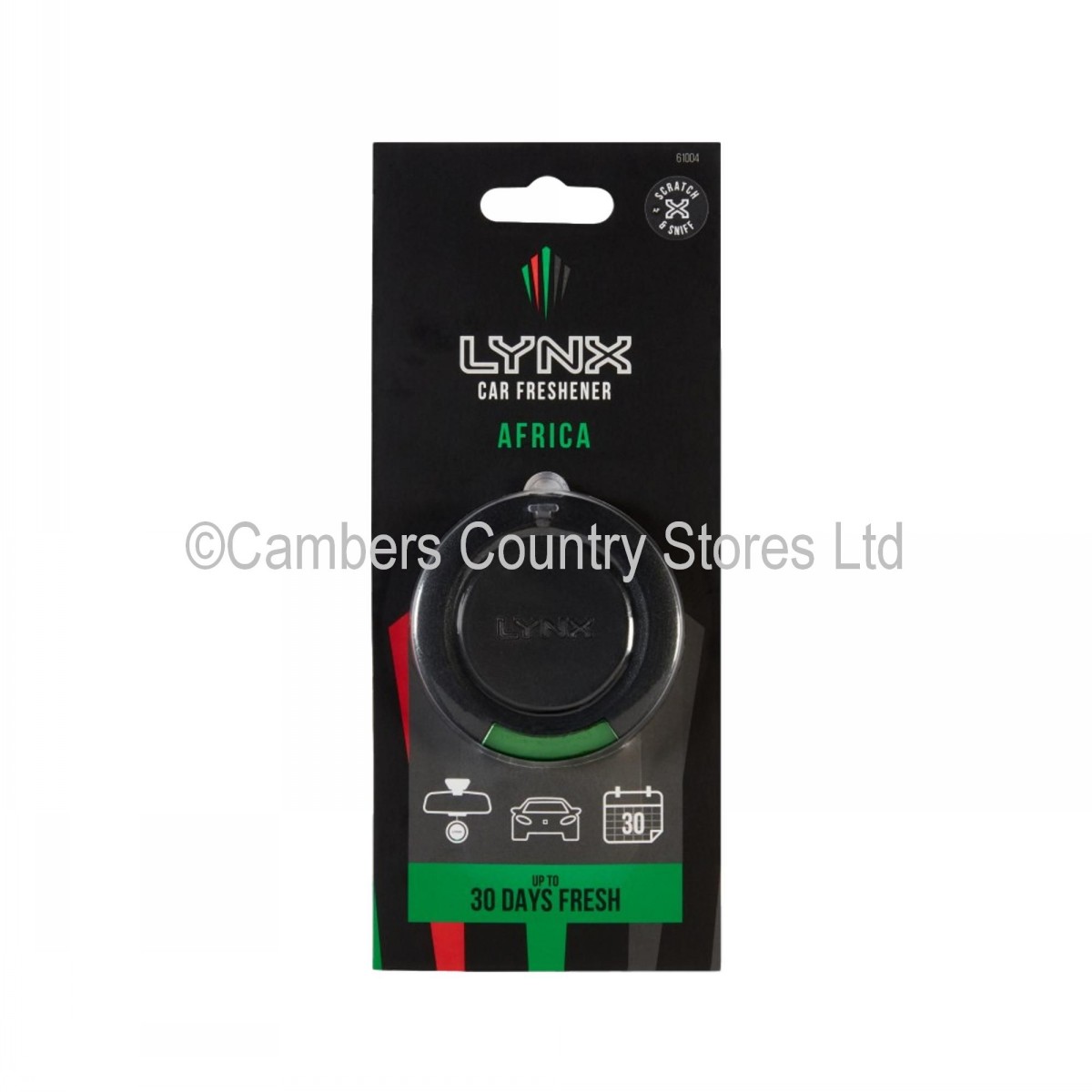 Lynx Car Air Freshener Africa Cambers Country Store