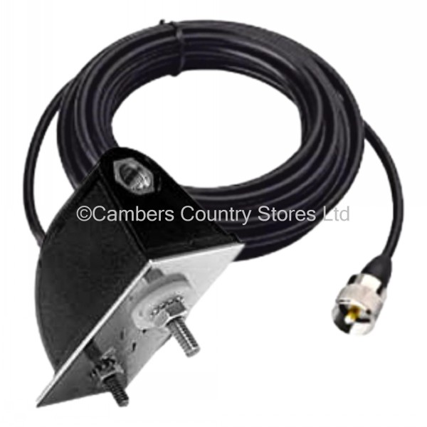 CB Radio Antenna Side Mount Kit 4m Cable & Plug Cambers Country Store