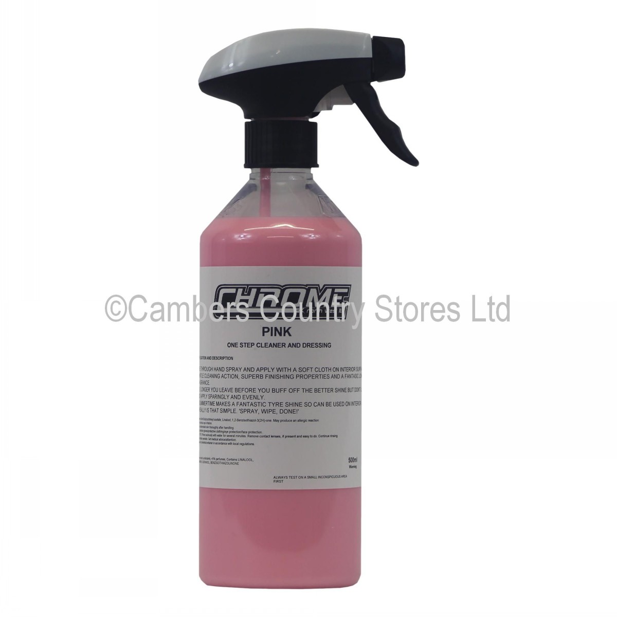 Chrome Auto Cleaner 500ml Pink Cambers Country Store