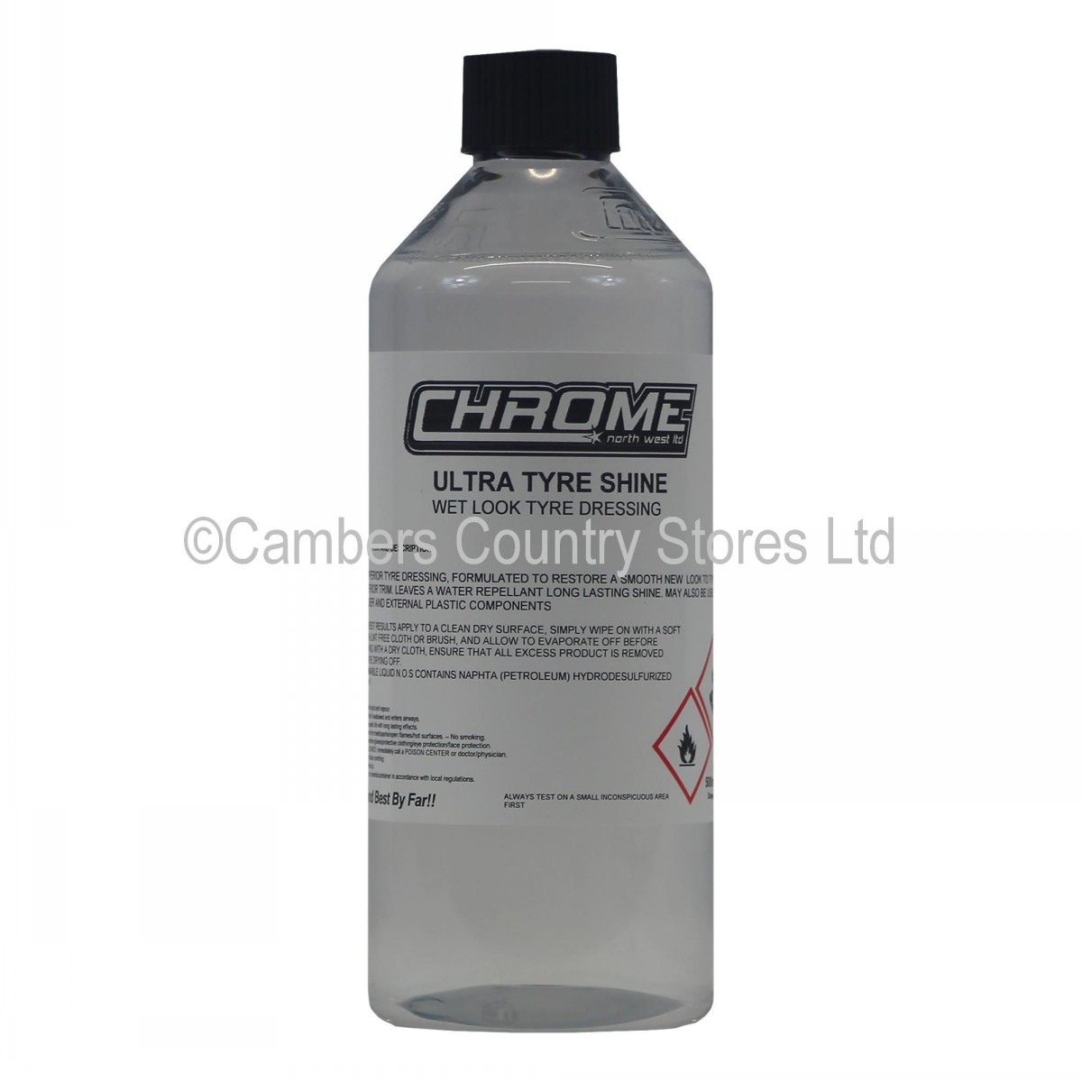 Chrome Auto Cleaner 500ml Ultra Tyre Shine Cambers Country Store