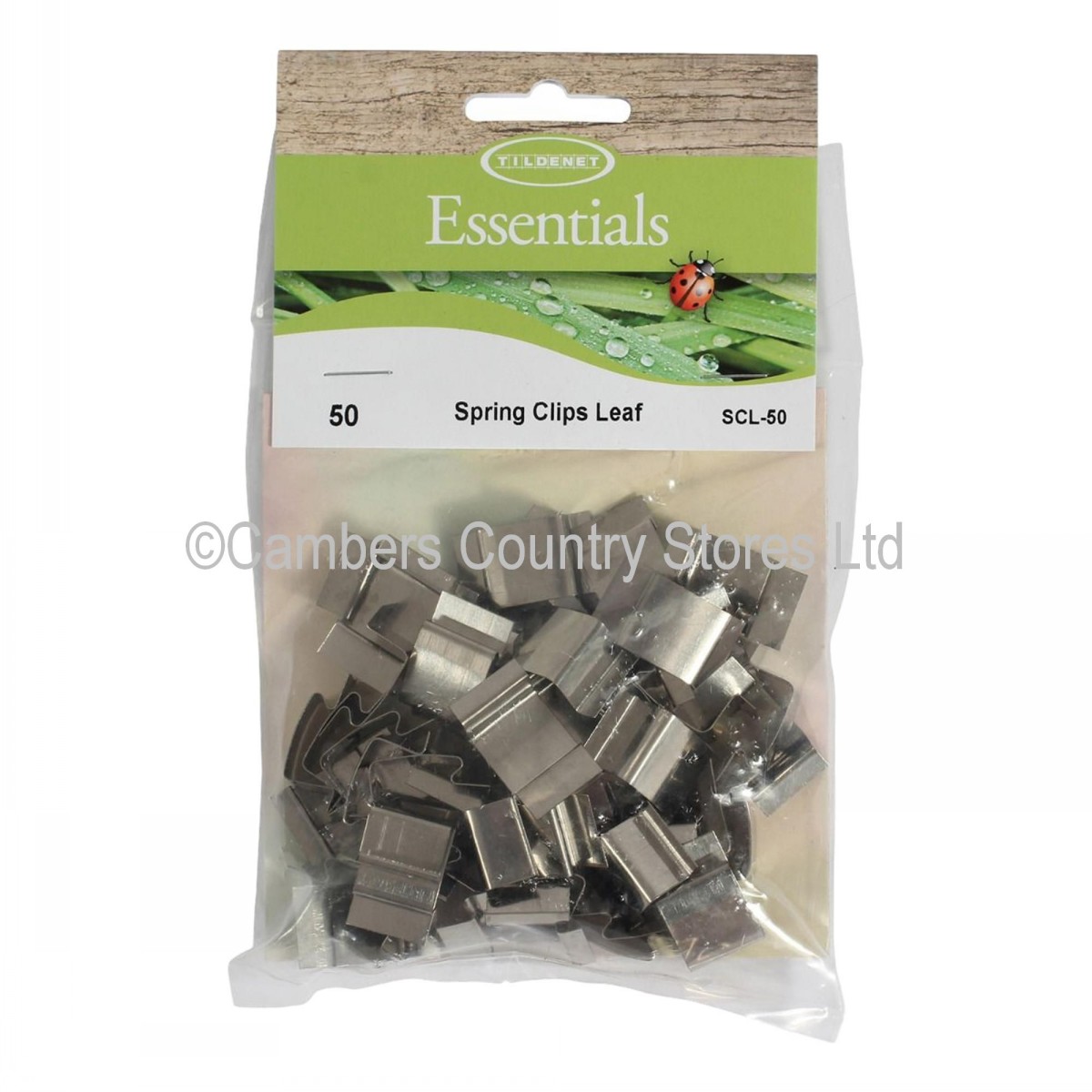 Greenhouse Spring Clips Leaf Type 25 Pack Cambers Country Store