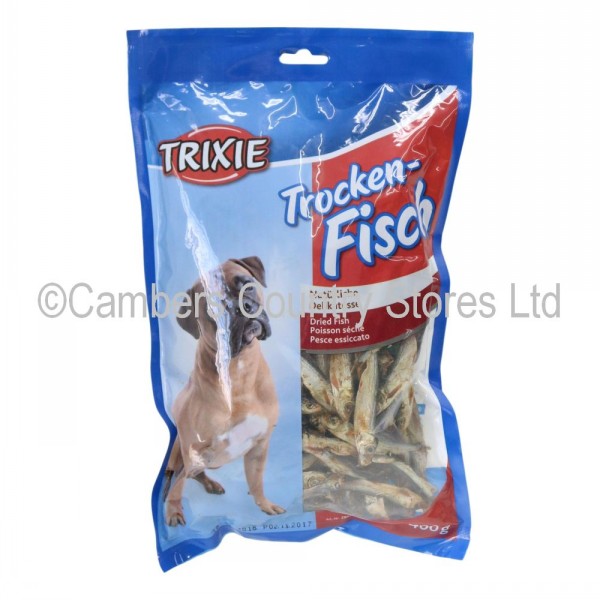 Trixie Sprats Dried Fish Dog Treats 400g Cambers Country Store