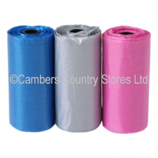 Trixie Dog Dirt Bags With Handles 3 Rolls Of 15 Bags Cambers Country