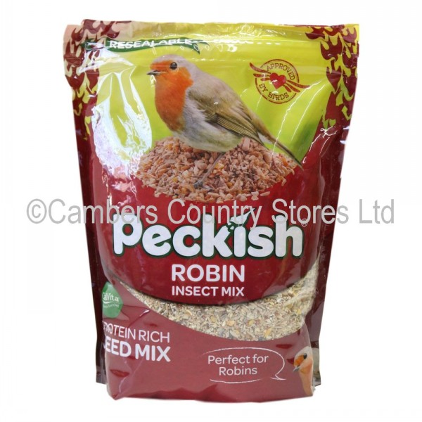 Peckish Bird Food Robin Insect & Seed Mix Cambers Country Store