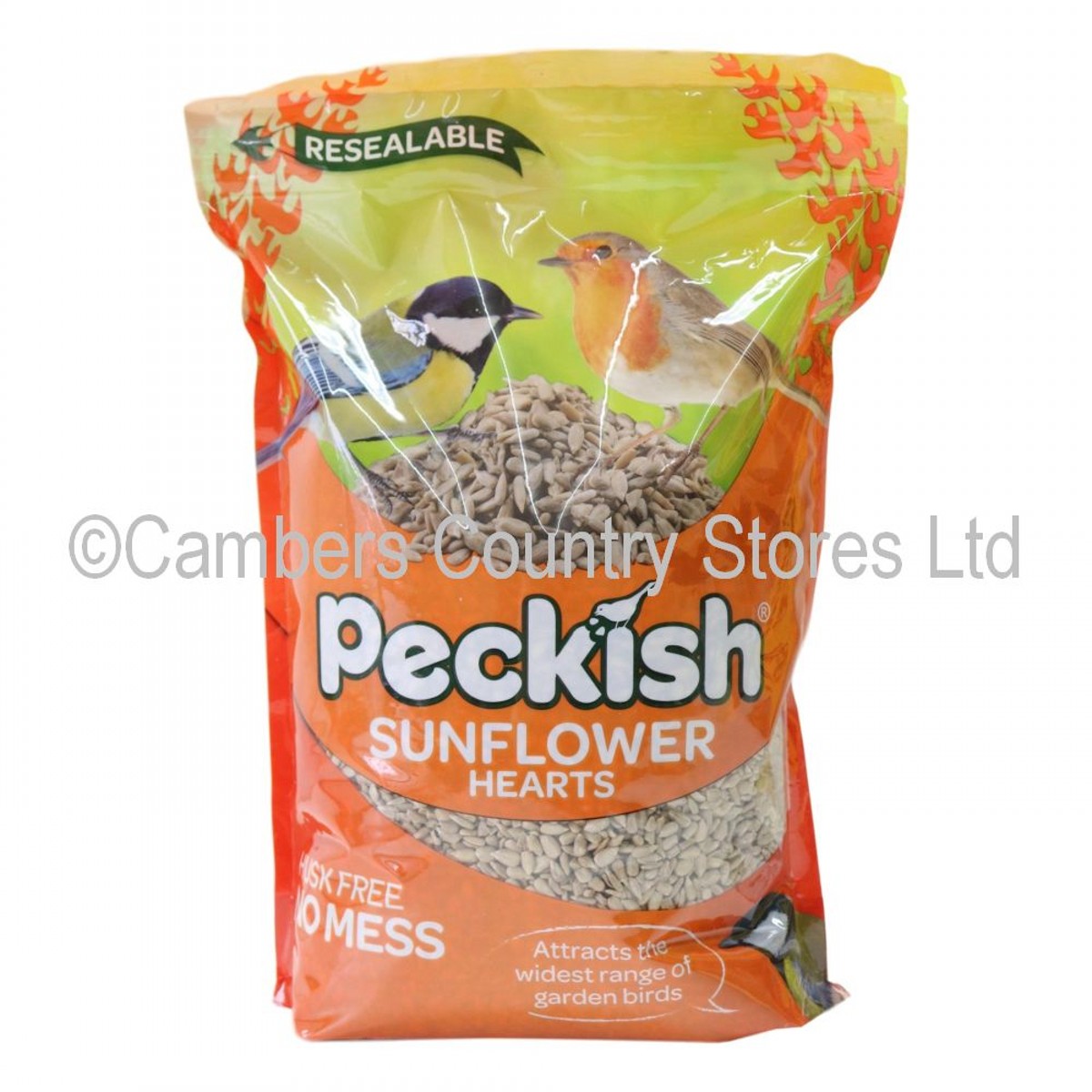 Peckish Bird Food Sunflower Hearts Cambers Country Store