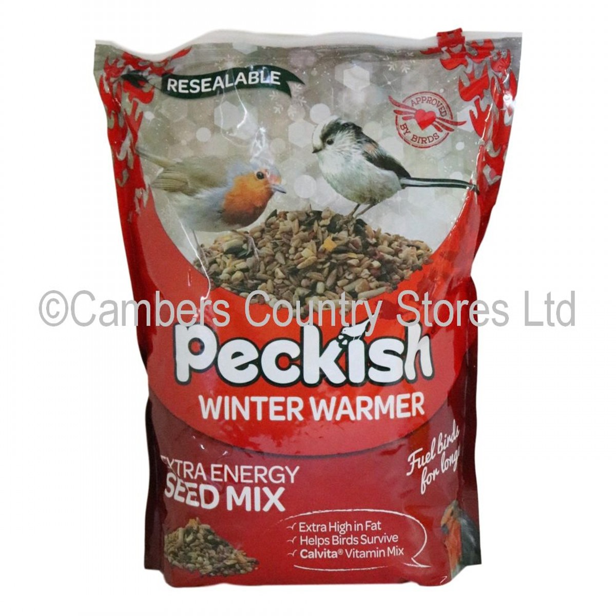 Peckish Bird Food Winter Warmer Seed Mix 1.7kg Cambers Country Store