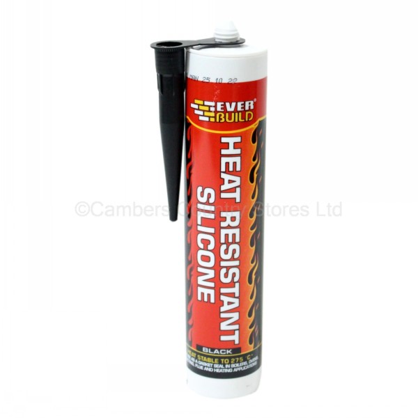 Everbuild Heat Resistant Silicone Black C3 Cambers Country Store