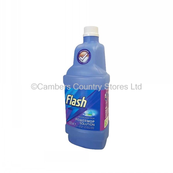 Flash Power Mop Liquid Refill 1.25 Litre Cambers Country Store